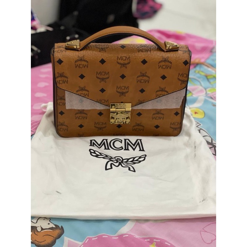 MCM Patricia Satchel Metis Original