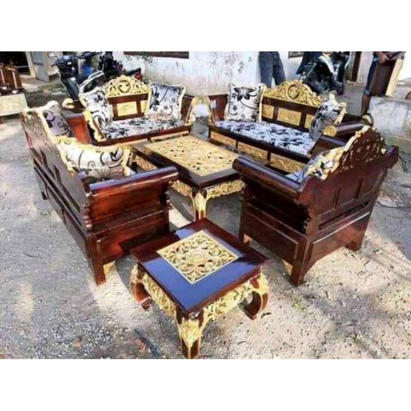 Kursi tamu madura  ke sulawesi + okir barang & palet