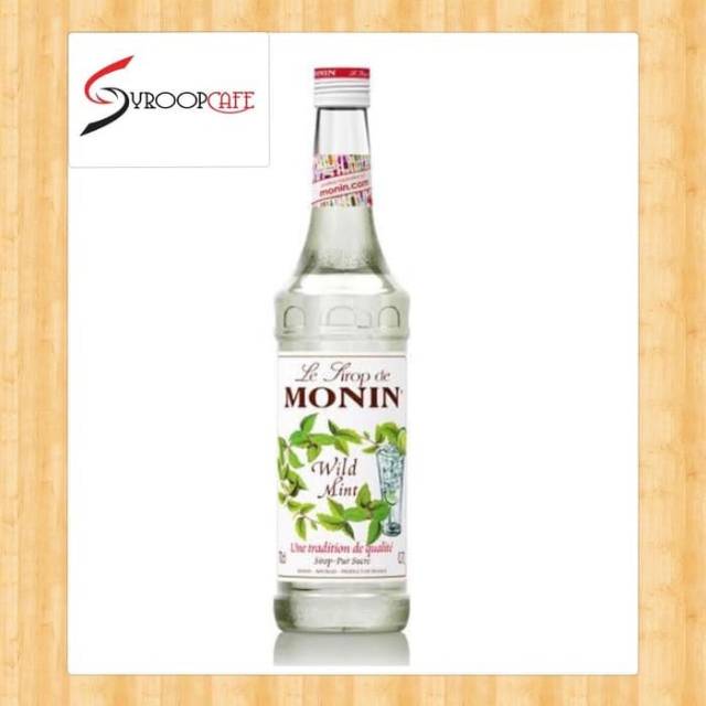 

Monin wild mint syrup sirop sirup