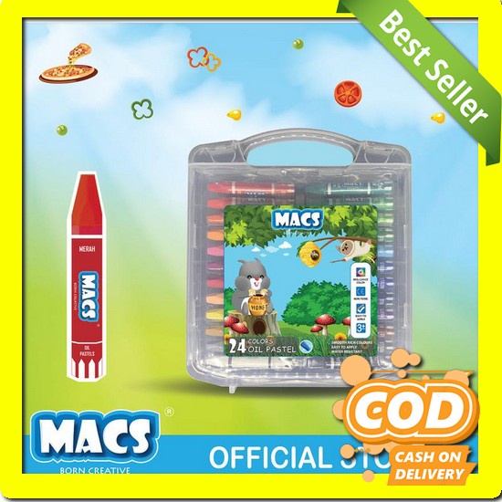

Mn Set Crayon Krayon Art Set Isi 42 Pcs Pensil Warna Warni Set 42 In 1 Crayon Oil Pastel Color Mac