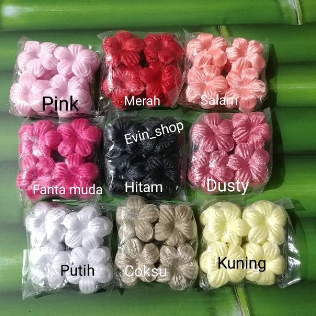 Kelopak Bunga Melati Bahan Tebal/100 lembar