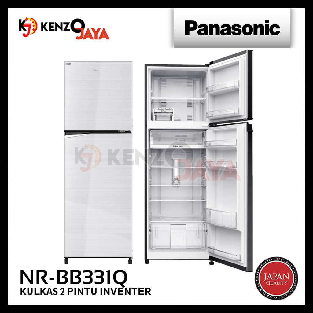 Kulkas 2 Pintu PANASONIC Inverter NR-BB331Q