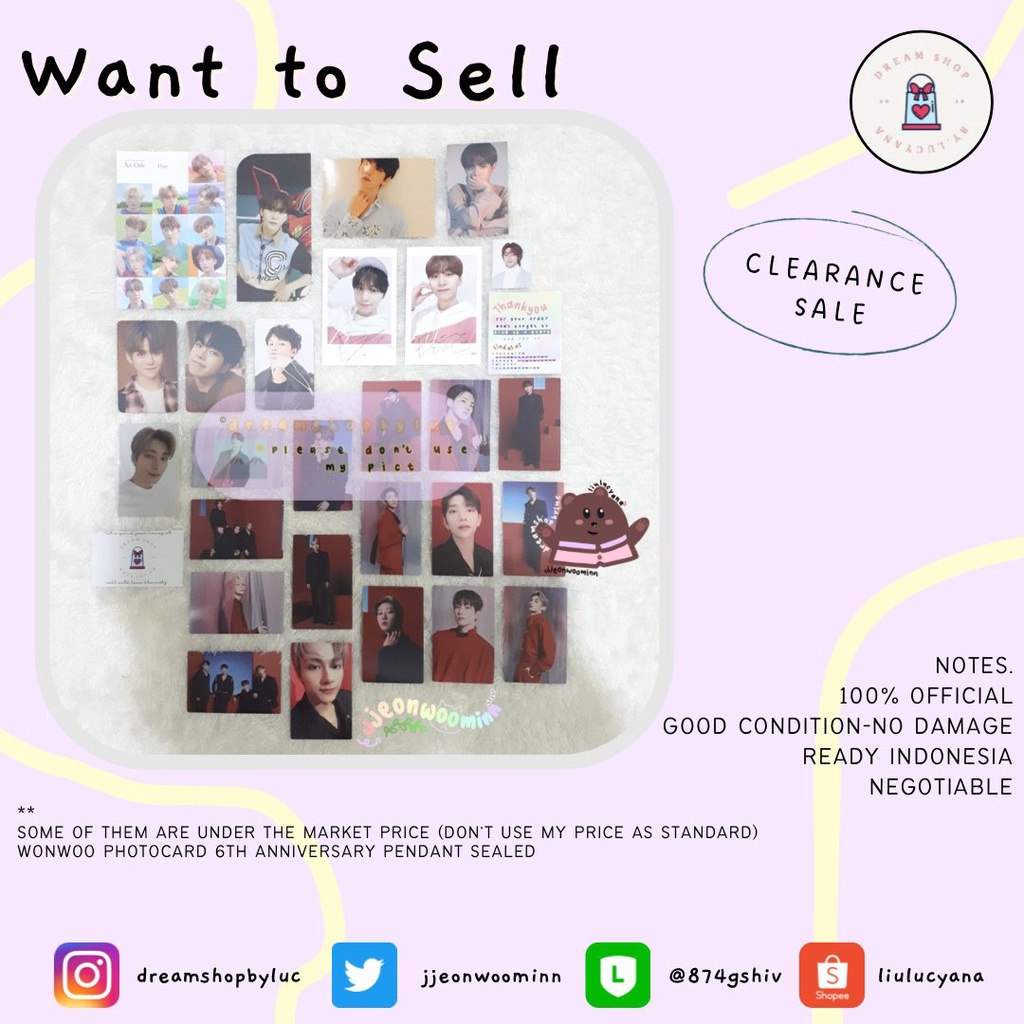 [BACA CAPTION] [READY STOCK] SEVENTEEN Pola Carat Land 2020 Trading Card Henggarae An Ode Online Con