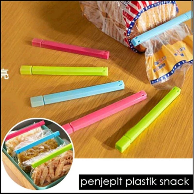 JEPITAN SNACK MAKANAN/segel penjepit plastik