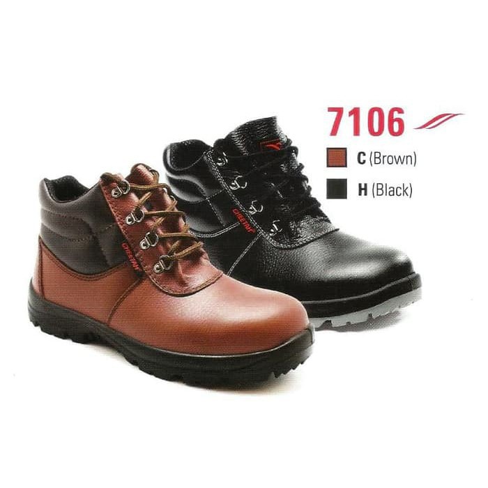 Safety Shoes 7106 C  Cheetah Double Sol Polyurethane