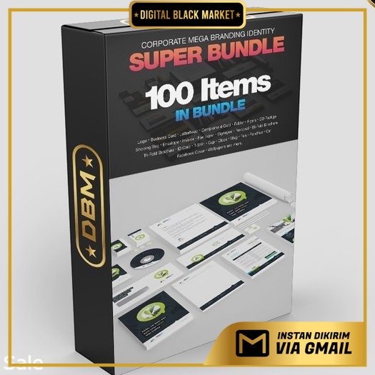 Corporate Mega Branding Bundle - Photoshop &amp; Illustrator - Business Branding