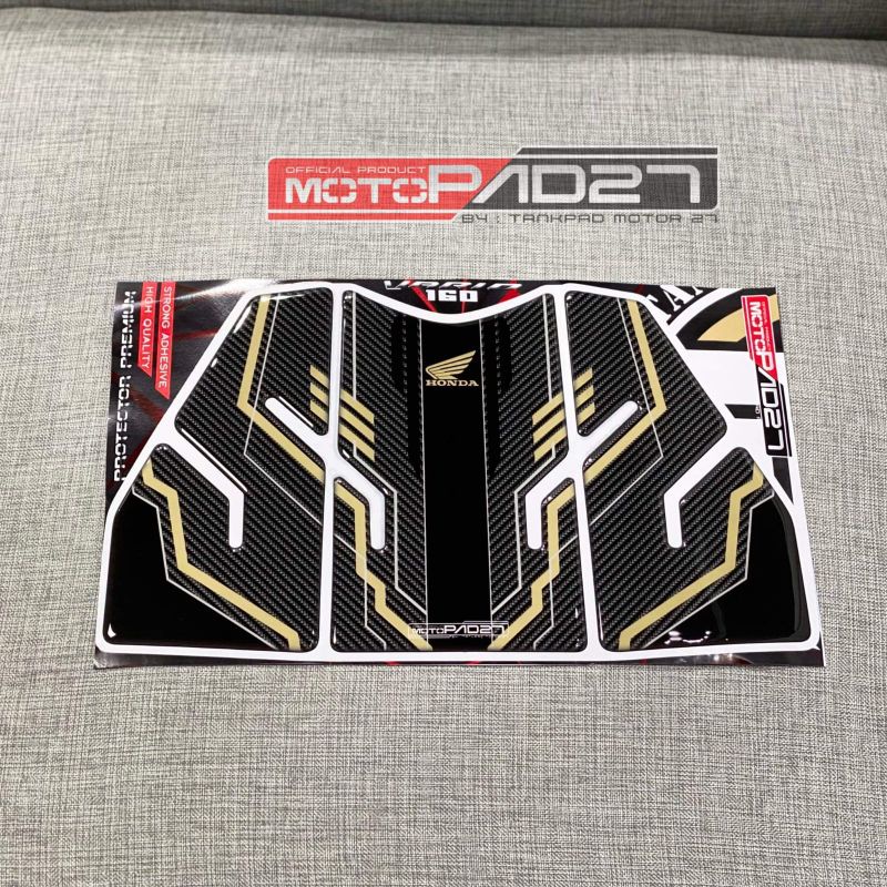 STICKER STIKER RESIN TIMBUL DECKPAD HONDA NEW VARIO 160 PREMIUM