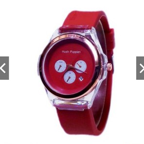 Ready ✔️ Jam Tangan Wanita Oval Strap Rubber Crono Tiga Off HP-33