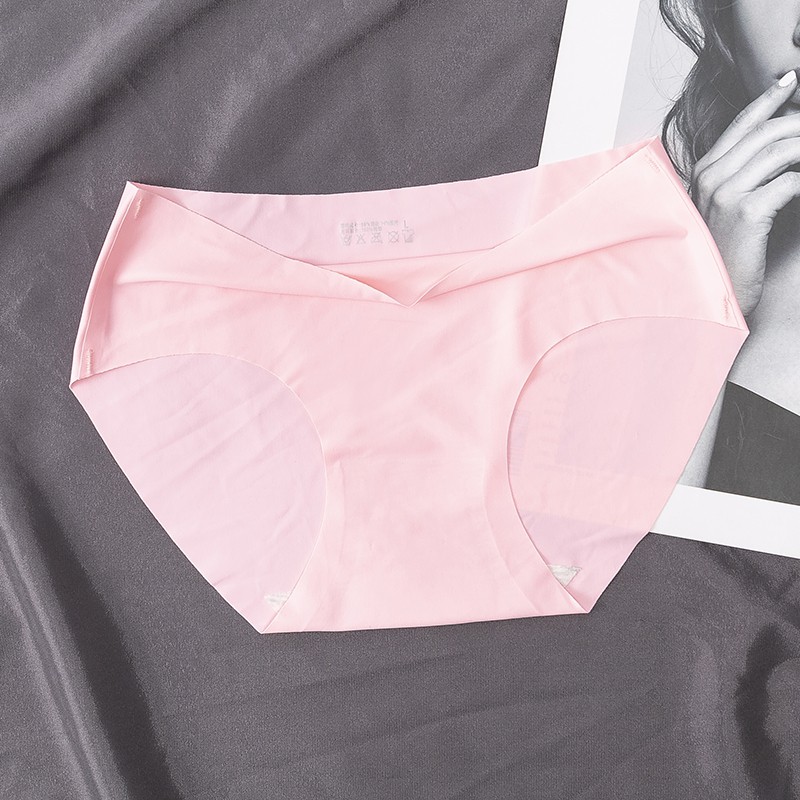 [COD] Celana Dalam Seamless Wanita Premium Quality Seamless Halus Tanpa Jahitan CD Underwear yoroyal-Pink