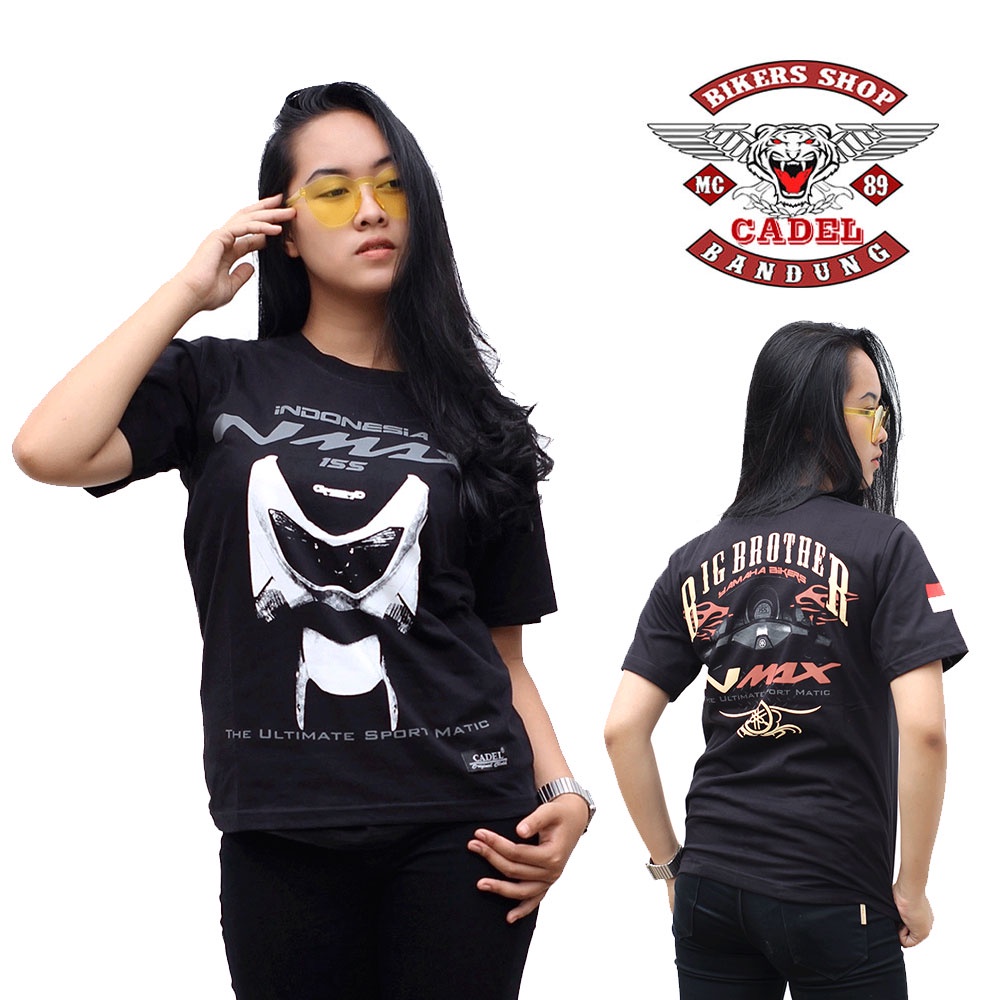 Cod Kaos Yamaha Baju Kaos Nmax baju nmax Baju Motor Bikers Otomotif Baju yamaha baju cod YN 01
