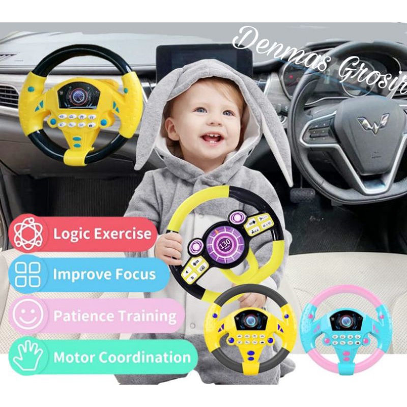 (COD) Mainan Anak Setir Mobil / Steering wheel / Mainan Edukasi Anak