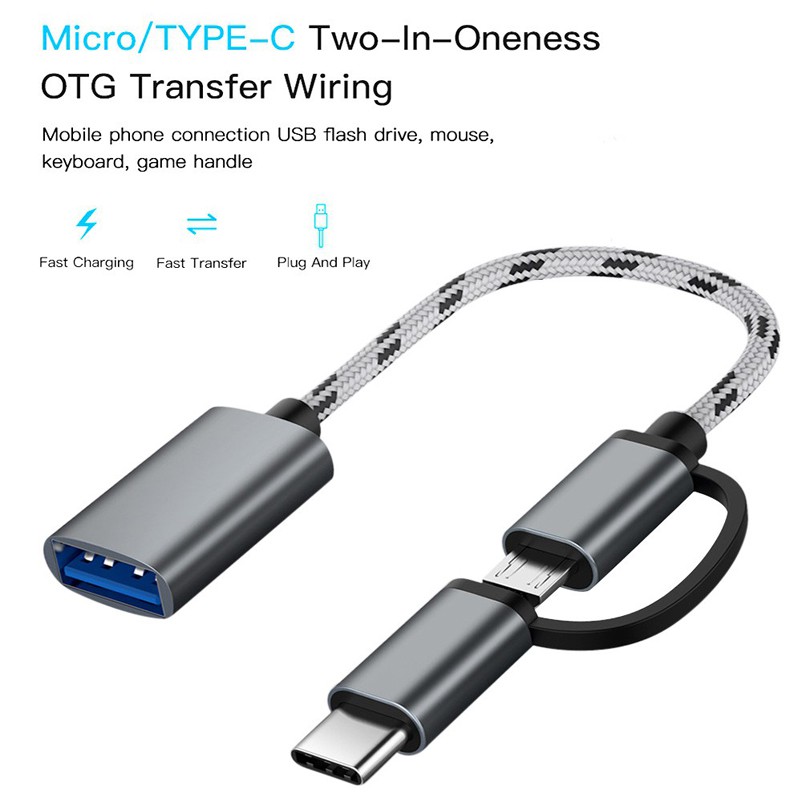 OTG 2 IN 1 DINAMI MICRO TYPE C FAST TRANSFER OTG FLASH DISK MOUSE