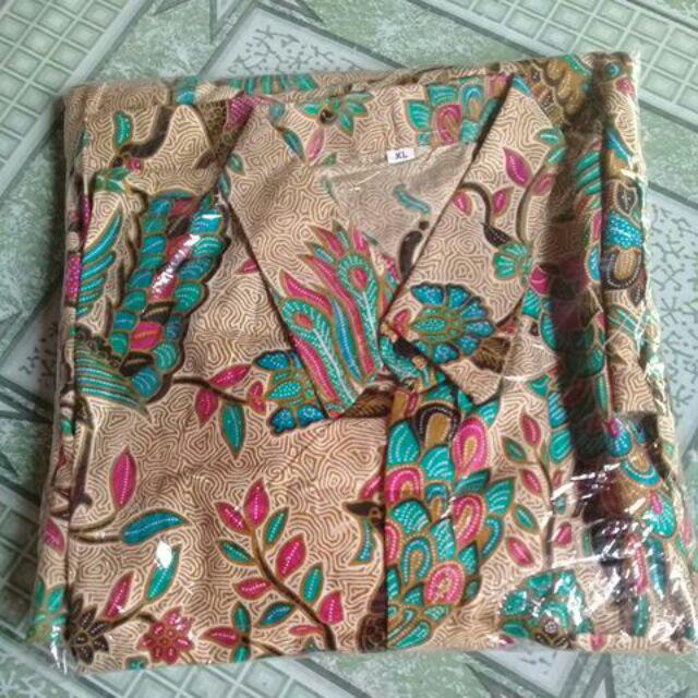 Maura Couple Sania Ruffle Batik Couple Ori Ndoro Jowi Garansi Termurah Shopee Kebaya Modern Seno 215