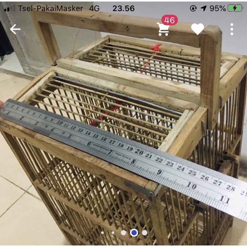 sangkar jebakan burung