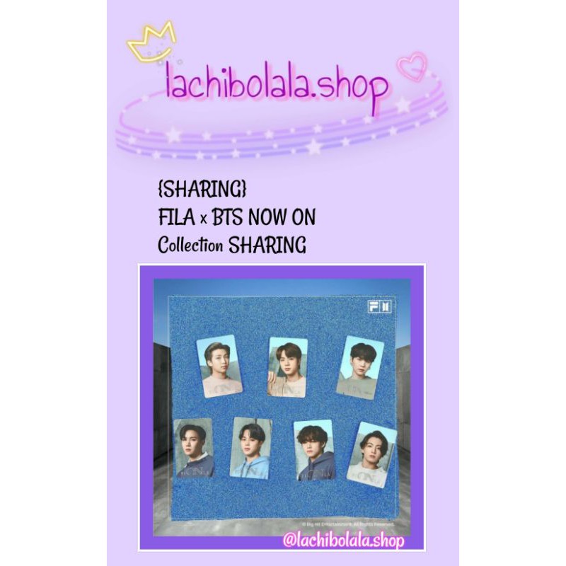 PC FILA x BTS NOW ON OFFICIAL