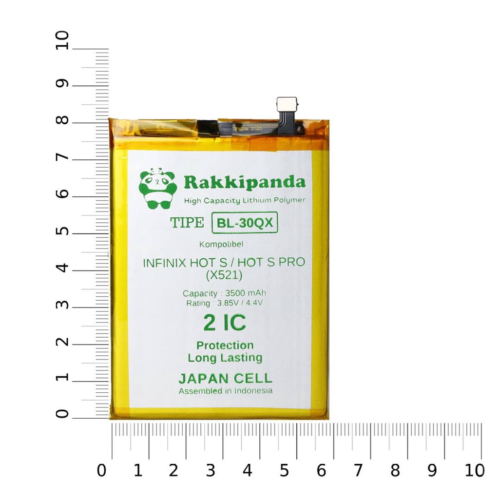 (R/K)- RakkiPanda - BL-30QX BL30QX BL 30QX Infinix Hot S / Hot S Pro X521 Batre Batrai Baterai