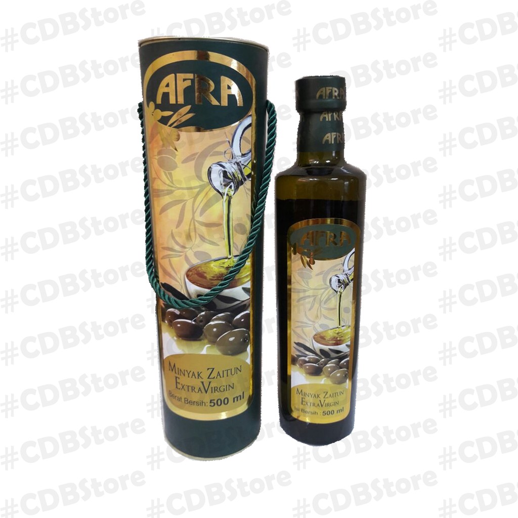 

Afra Olive Oil Extra Virgin (Minyak Zaitun Extra Virgin) 500gr