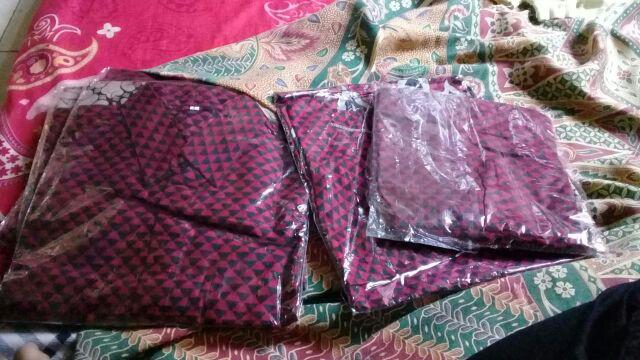 Baju Batik Couple Keluarga | Batik Couple Seragam Keluarga | Batik Pasangan | Couple Batik Gamis