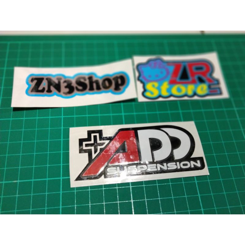 cutting stiker ADD suspension