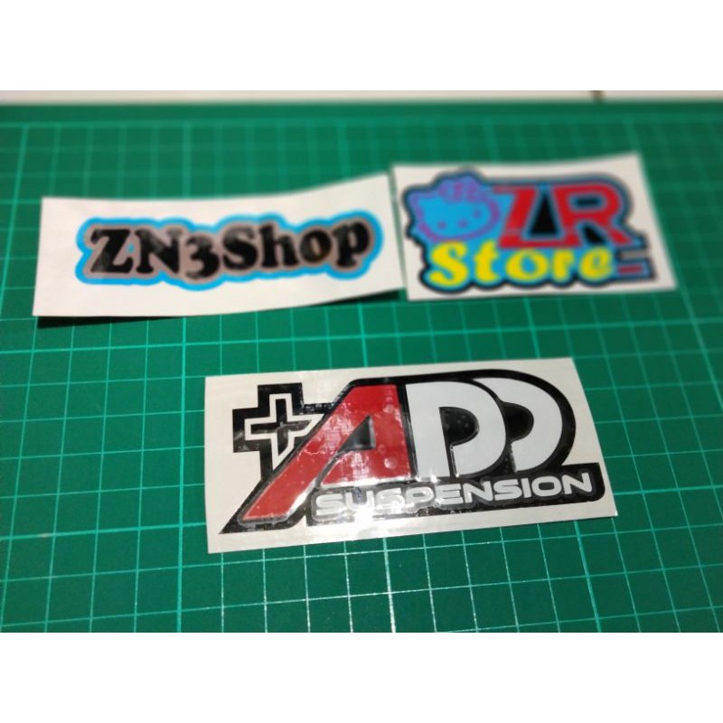 

cutting stiker ADD suspension