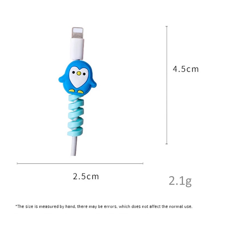 Hot Sale/Kartun Lucu Pelindung Kabel Organizer Silikon Lembut Bobbin Winder Wire Cord Cover Untuk USB Earphone Cable Data Line Protectors