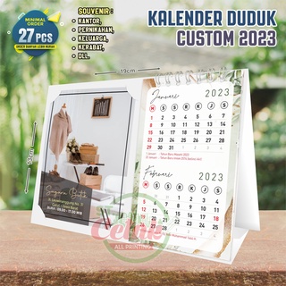 Jual KALENDER DUDUK CUSTOM | SOUVENIR KALENDER DUDUK | Shopee Indonesia