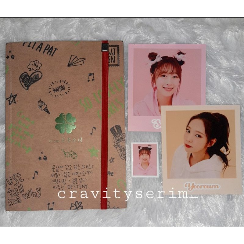 WJSN From WJSN I Wish Album + 2 Polaroid + 1 ID photo