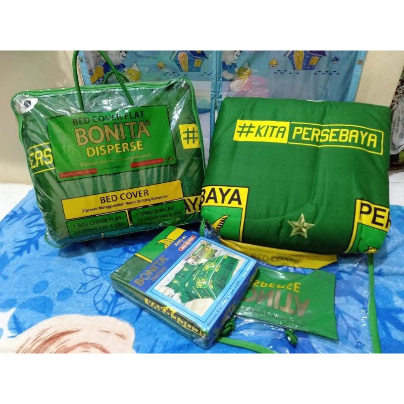 BEDCOVER BONITA SET SPREI UKURAN 180×200