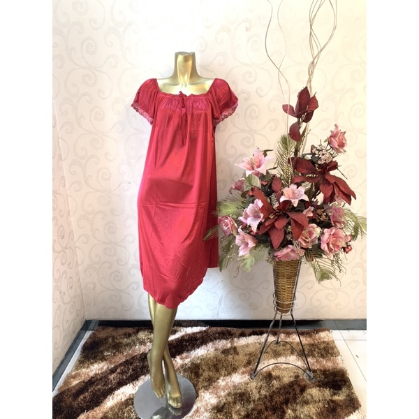 Daster Satin Import Premium Jumbo