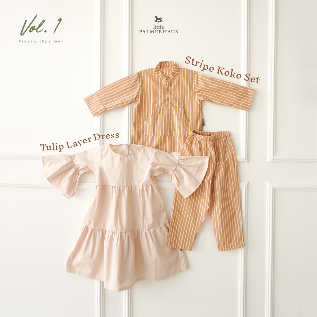 Little Palmerhaus Tulip Layer Dress Raya Collection