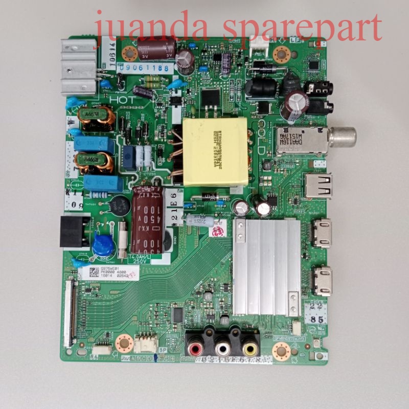 mainboard tv led sharp 2T-C42BD1I mb motherboard mesin tv led sharp 2T C42BD1I .