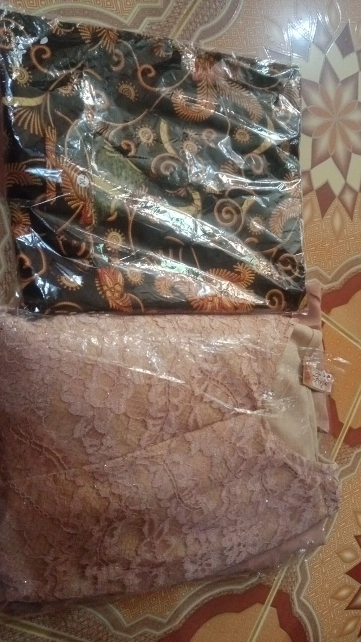 Baju Gamis Brukat Couple Anak//baju Batik Kapel Keluarga