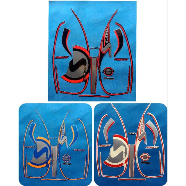 (COD) Striping Stiker Lis Les Body Motor Full Set New Honda Scoopy FI Sporty 2013 Standar Original K