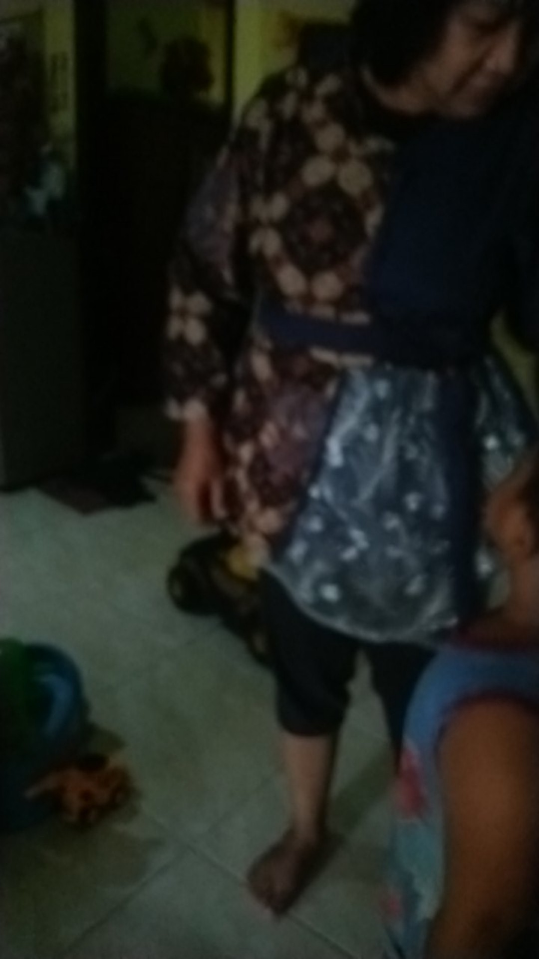 Tey-17 Batik Wanita Asj Sa Hrb026 Kenongo Kemeja Tosca Pendek