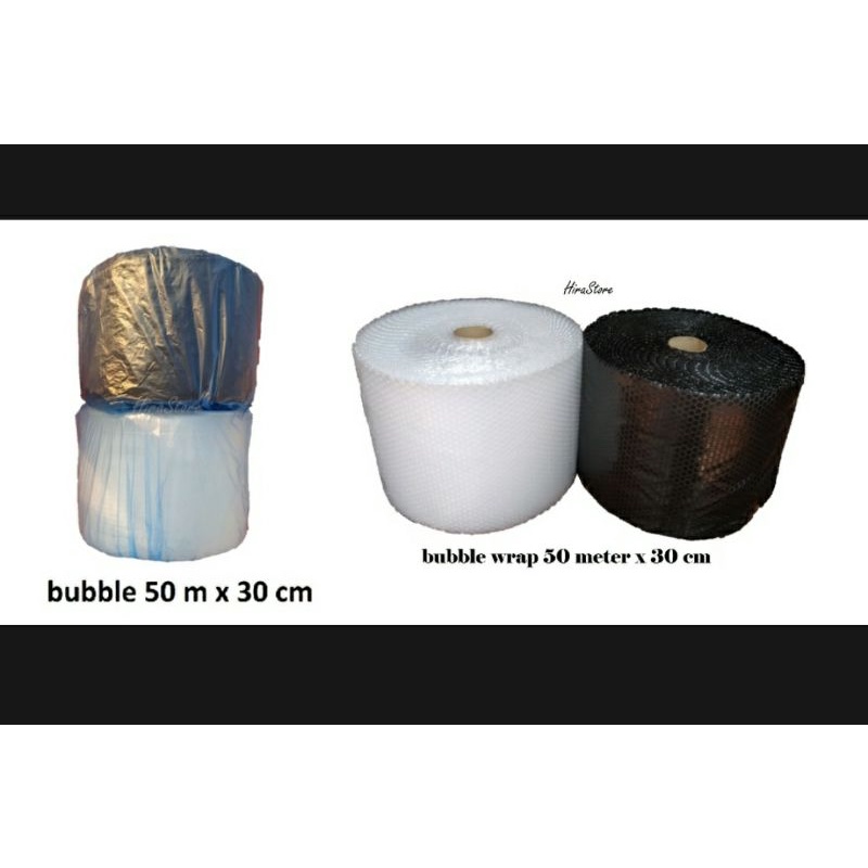 

Bubble wrap 30 cm x 50 Meter Babel warp buble wrep Kalimantan plastik gelembung packing aman
