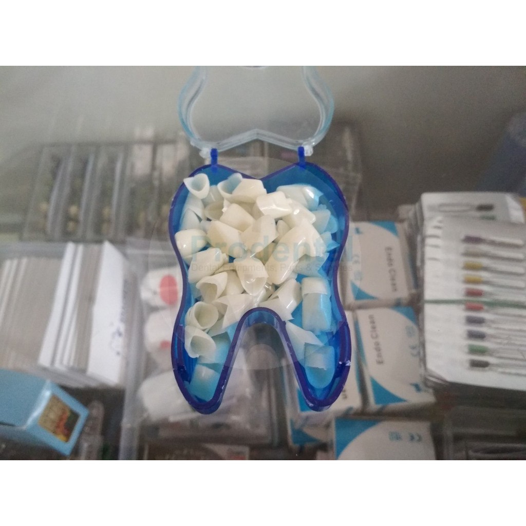 Dental Anterior Temporary Crown Gigi Depan isi 50 pcs