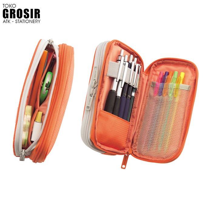 

populer] LIHIT LAB Pen Case Pouch Organizer A-7660 Small