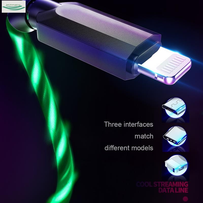 3 In 1 LED Fast Charging Cable