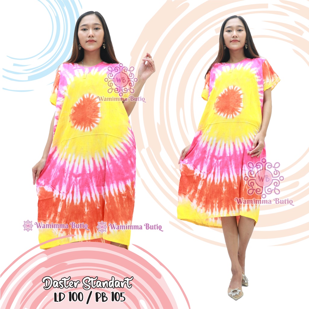 Daster Batik Murah Baju Tidur Batik Murah Adem Nyaman Daster Batik Pekalongan Daster Yukensi-Pelangi2-PKO