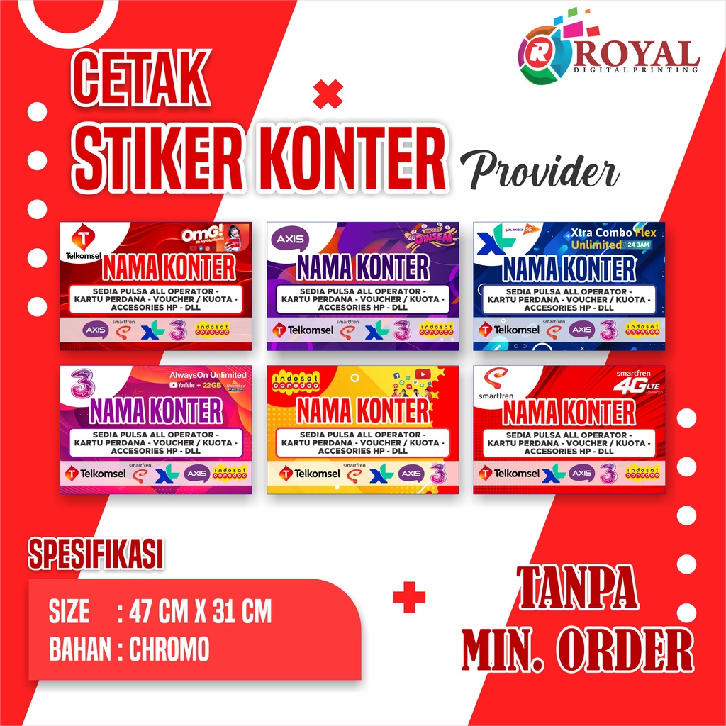 Stiker Etalase Konter Bagian Bawah / Stiker Dekorasi Konter / Stiker Hiasan Etalase Konter