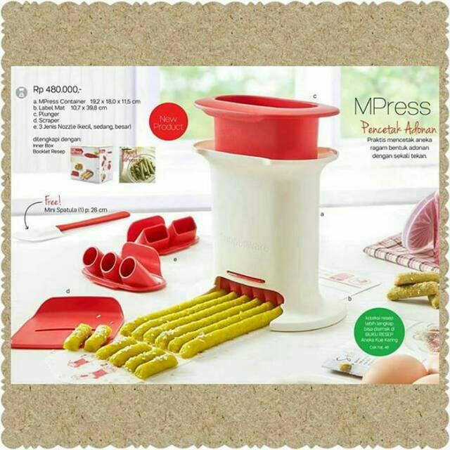 M Press Tupperware