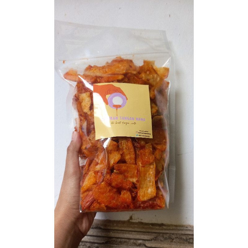 

Keripik Singkong Pedas Nagih Homemade