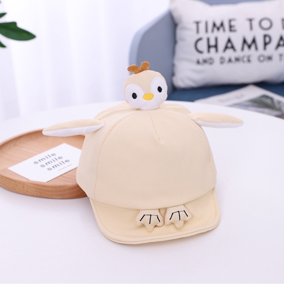 Topi baseball anak / topi baseball anak tutup motif pinguin