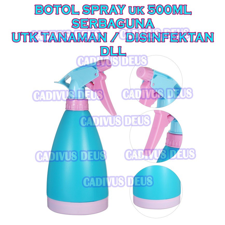 BOTOL SPRAY - BOTOL SEMPROT - UK 500ML