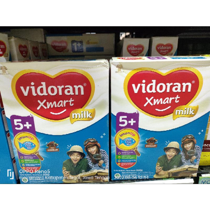 

Vidoran xmart 5+ 350gr coklat/madu