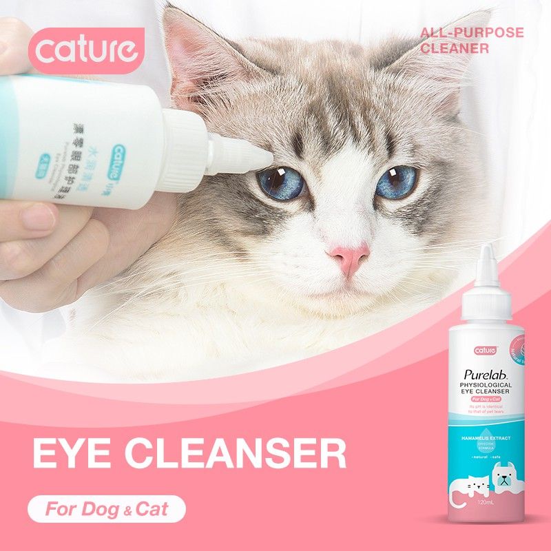 Cature Purelab Eye Cleanser - Cature Pembersih Mata Anjing Kucing