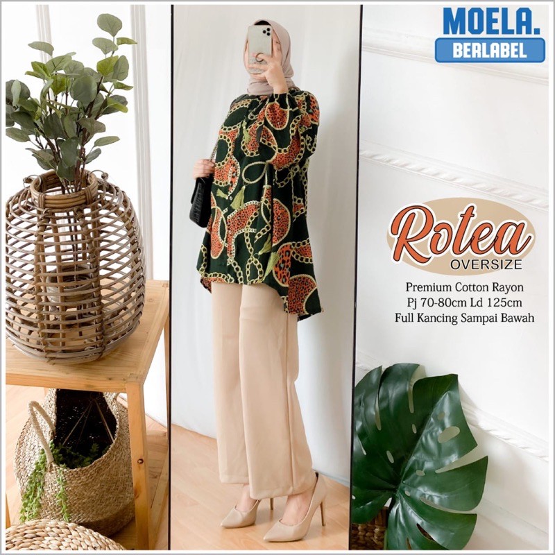 Tunik Moela Berlabel /blouse