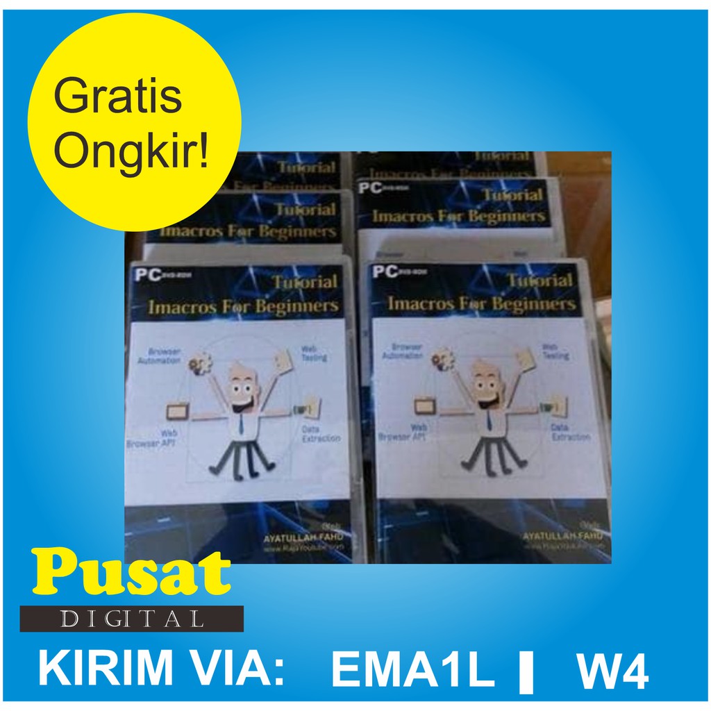 TUTORIAL iMACROS VIDEO COURSE Kursus Mahir Menguasai imacros Dalam 1 Hari