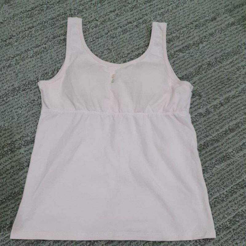 Preloved miniset singlet remaja cup busa merk Tally size L