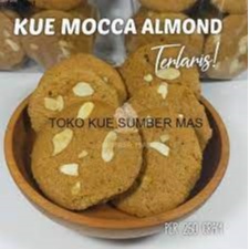 KUE BOLU KERING MOCCA ALMOND ISI 250 GRAM / Bolu moka / Bolu rasa mocca /TERLARIS / MANIS